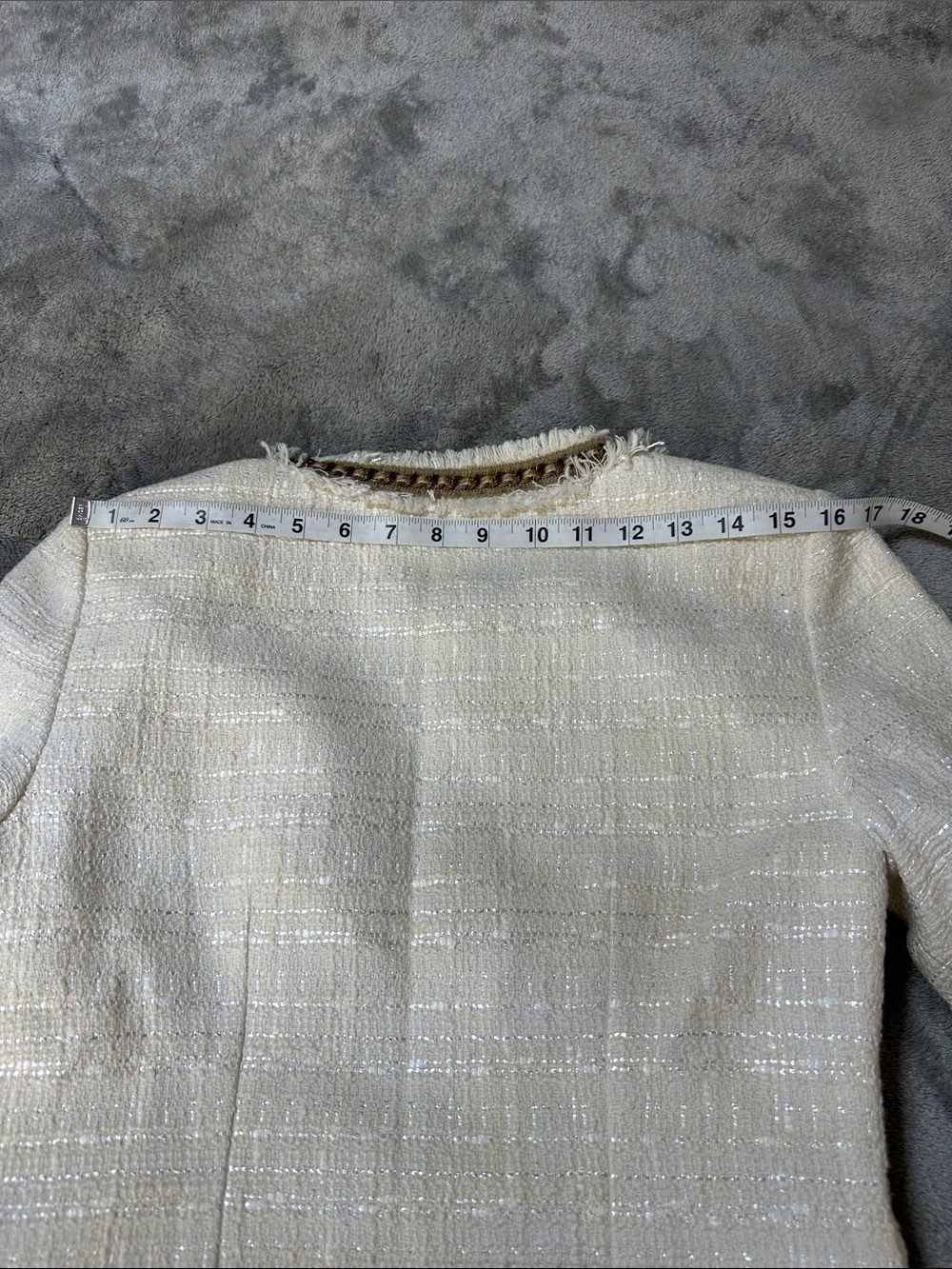Boston Proper Tweed Jacket - Picture 8 of 10